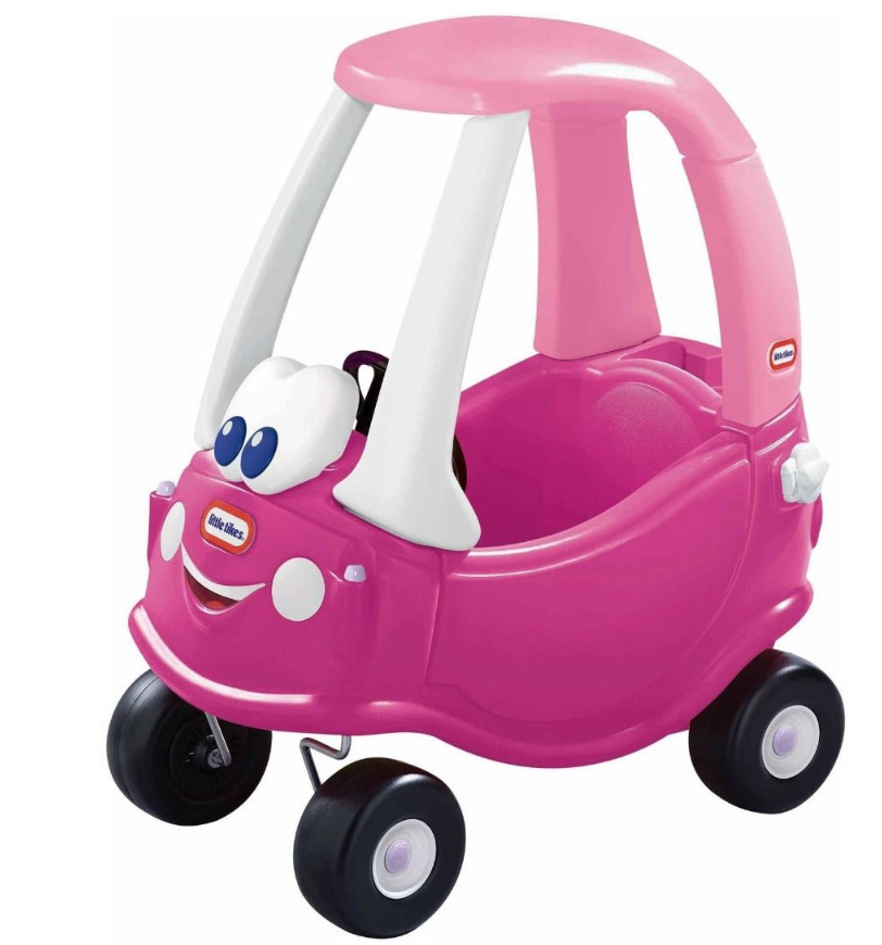 Little Tikes Princess Cozy Coupe Kids Ride-On in Pink & White Age 2-5 years