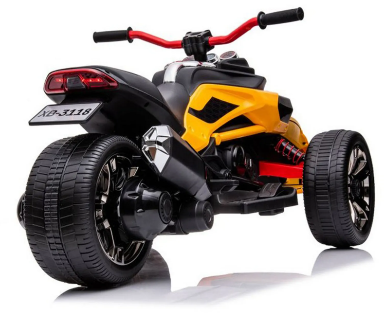 Electric Ride On Bike for Kids 3+ with Music, Key Start, Easy Control