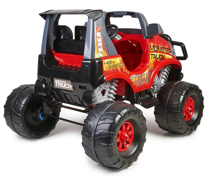 Feber Monster Truck Kids Ride-On Age 3-7 Years