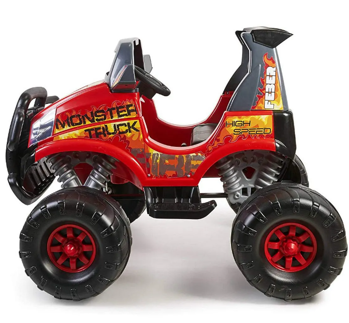 Feber Monster Truck Kids Ride-On Age 3-7 Years