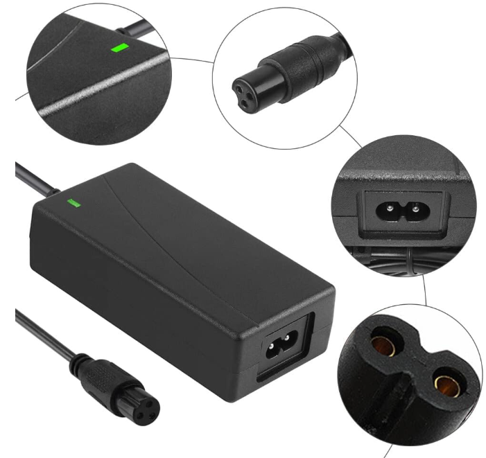 Hoverboard Charger Electric Scooter Charger, 42V 2A