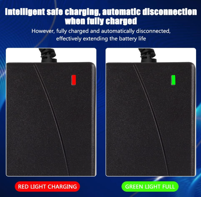 Hoverboard Charger Electric Scooter Charger, 42V 2A