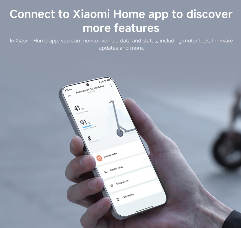 Xiaomi 6 Max Electric Scooter