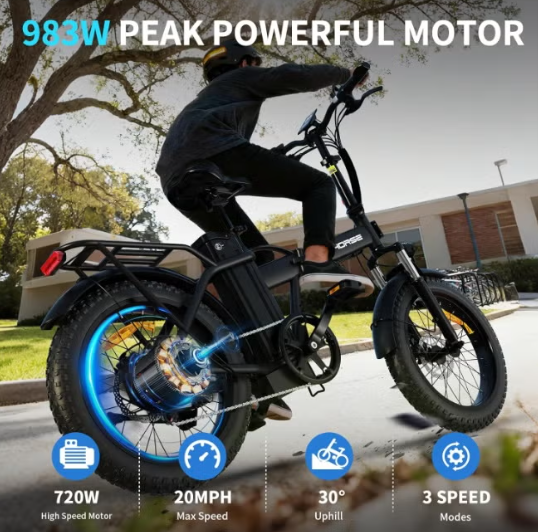 Windhorse W4A Electric Bicycle 48V 15.6Ah 720W