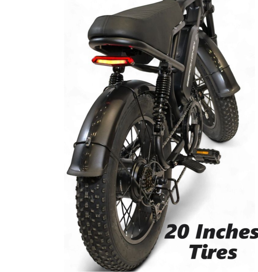 Windhorse V8 Fat Tyre E Bike 48V 18Ah 750W 2025 NEW Model