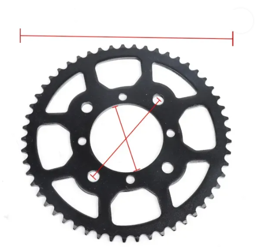 Kugoo Wish 01 Off-Road Motorcycle Chain Wheel Tooth Disk 420-53 Teeth