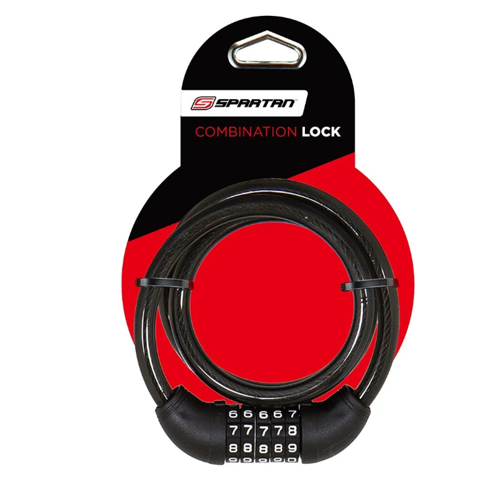 Spartan Combination Cable Lock – 100cm