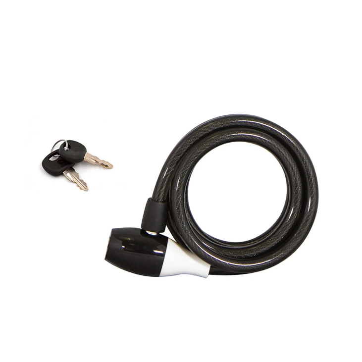 Spartan Cable Lock 180cm – Silver/Black