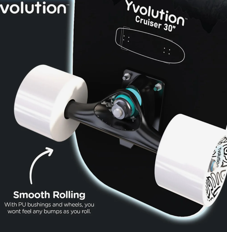 Yvolution Cruiser 30-Inch Skateboard Age 5+
