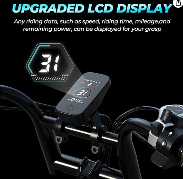 WINDHORSE V8 PRO 2025 NEW HARLEY ELECTRIC BIKE 48V 15AH 750W