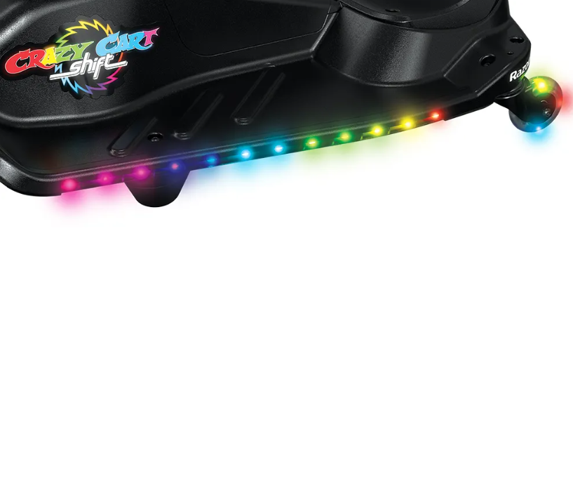 RAZOR Crazy Cart Shift Lightshow 13 kmh Age 8+
