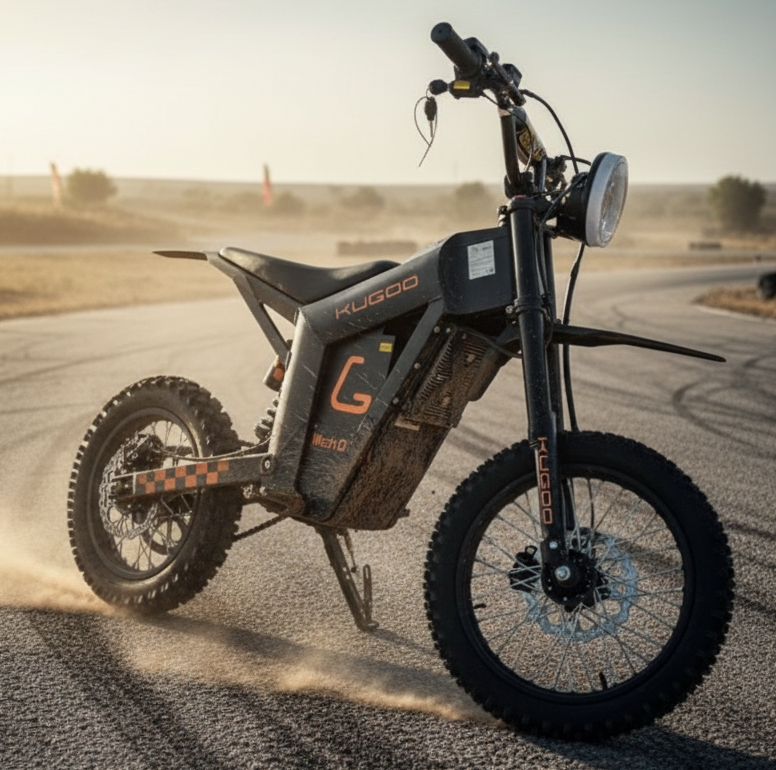 NEW 2025 Kugoo Wish 01 Electric Dirt Bike pit Bike 55Kmh 50km Range