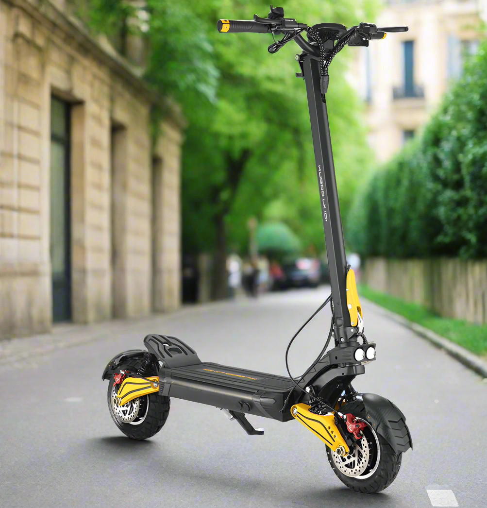 Kugoo LX 10+ Electric Scooter 1400W Dual Motors 60V 20.8Ah 100Km long range 75kmh max speed