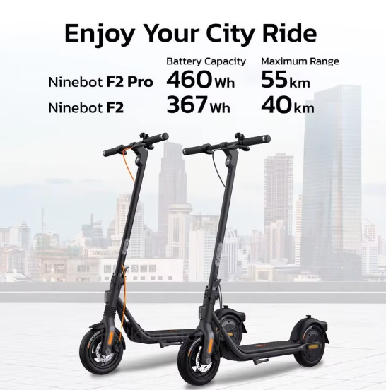 Ninebot F2 Pro Electric Scooter by Segway