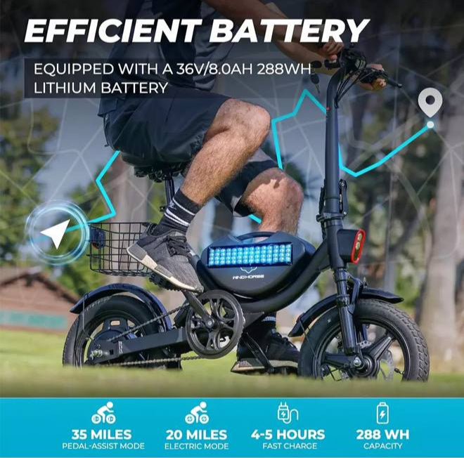 WindHorse W3 Folding Electric Bike