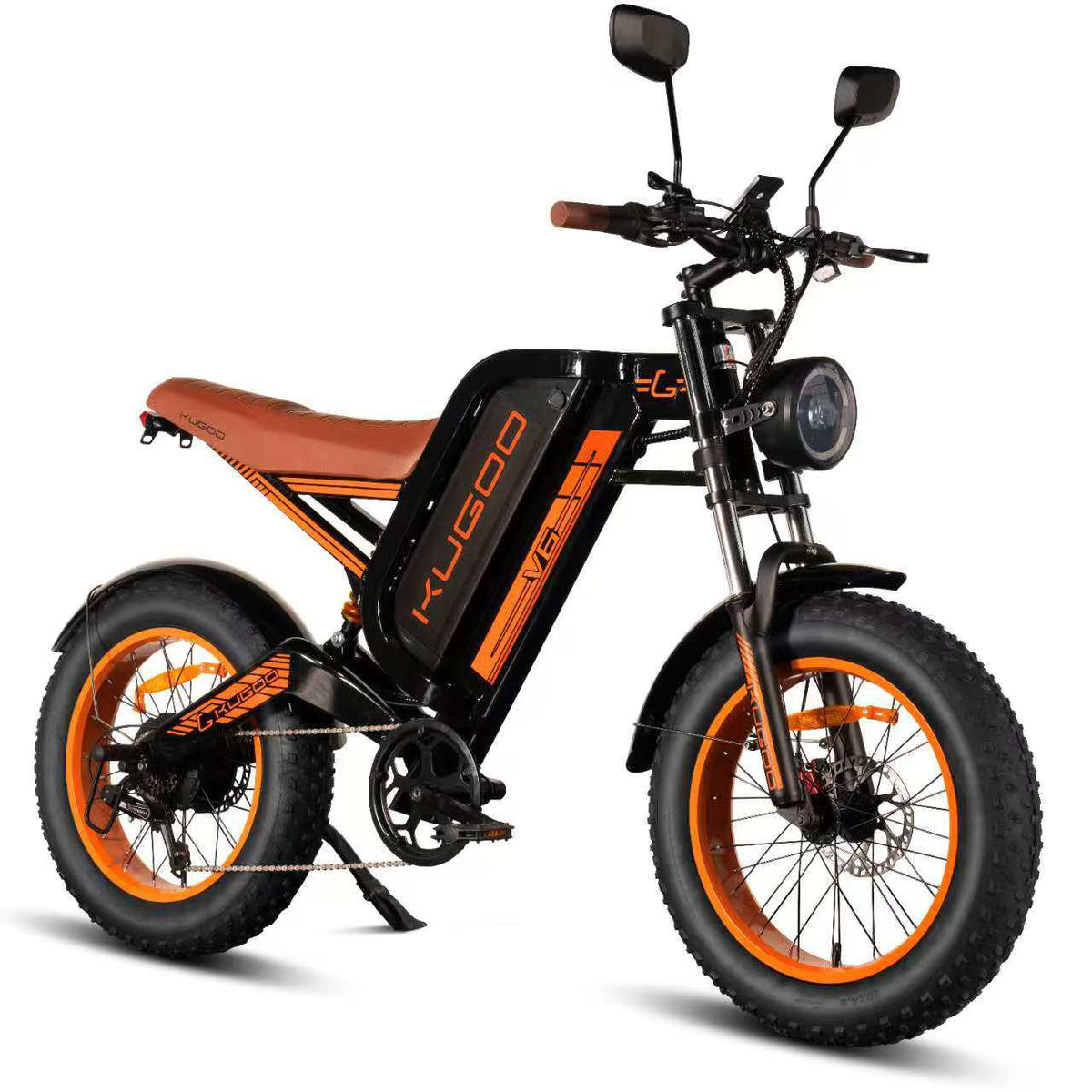 Kugoo V6 Harley Electric Bike 48V 28Ah 1000W Dual