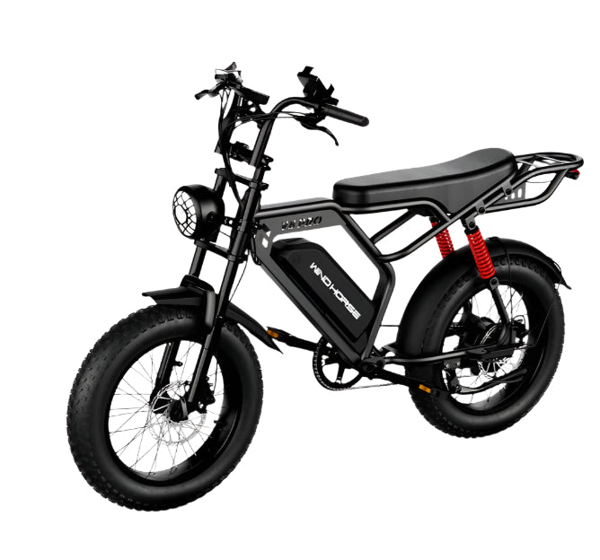 WINDHORSE V8 PRO 2025 NEW HARLEY ELECTRIC BIKE 48V 15AH 750W
