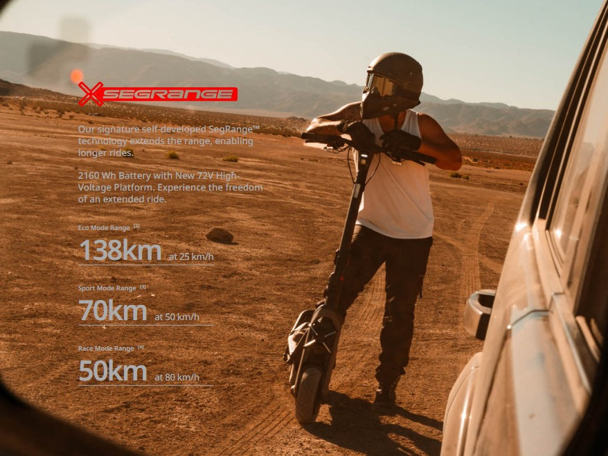 Ninebot GT3 Pro Segway – 3rd Gen 2025 Ekickscooter