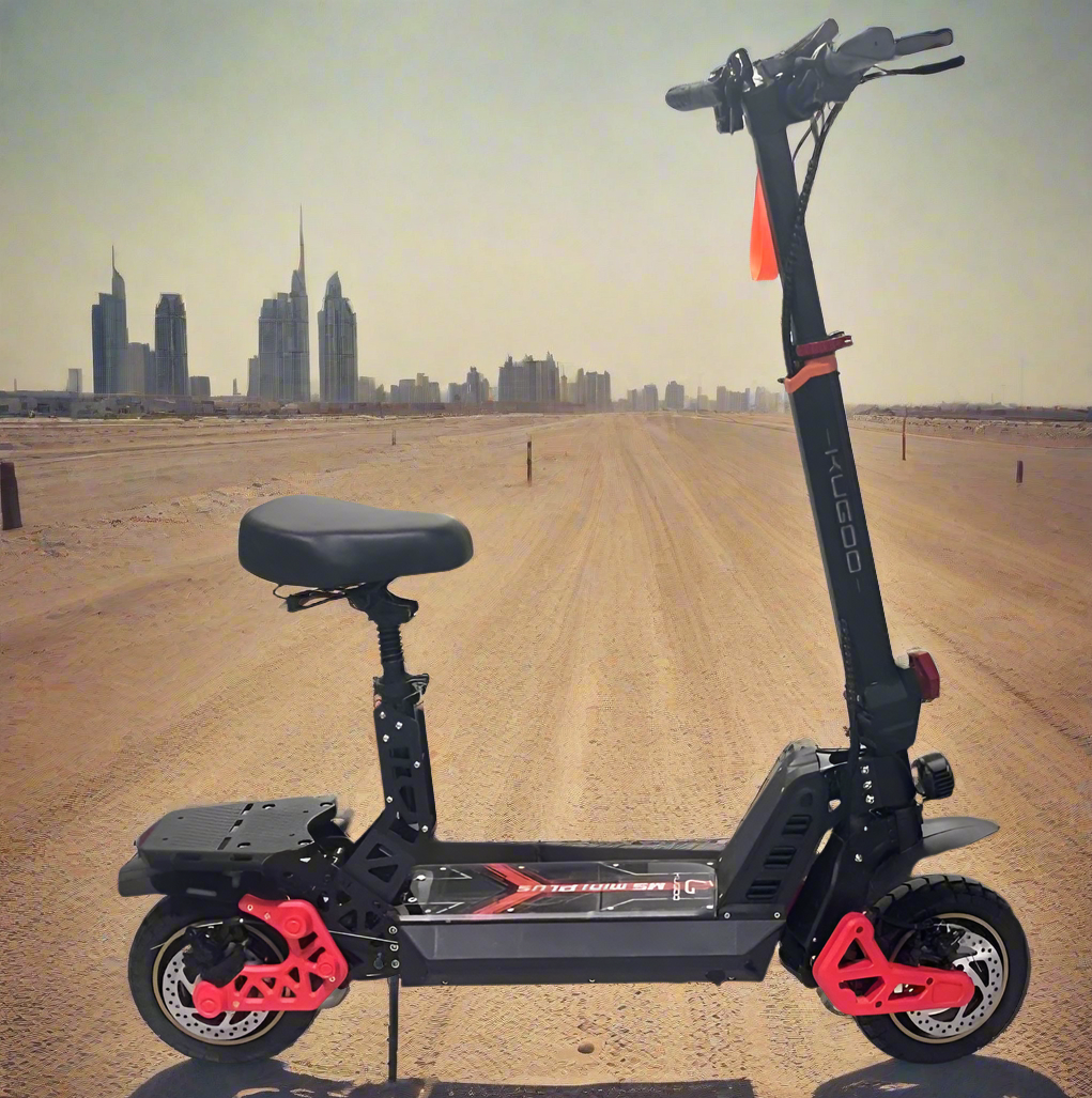 KUGOO M5 mini plus Electric scooter 48V 18.5Ah 2000W with seat and Luggage Space